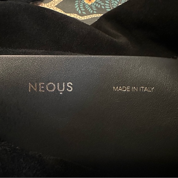 NEOUS Orbit Bag, Black Suede, EUC - Picture 6 of 15